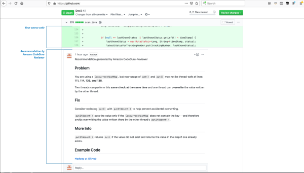 amazon codeguru
